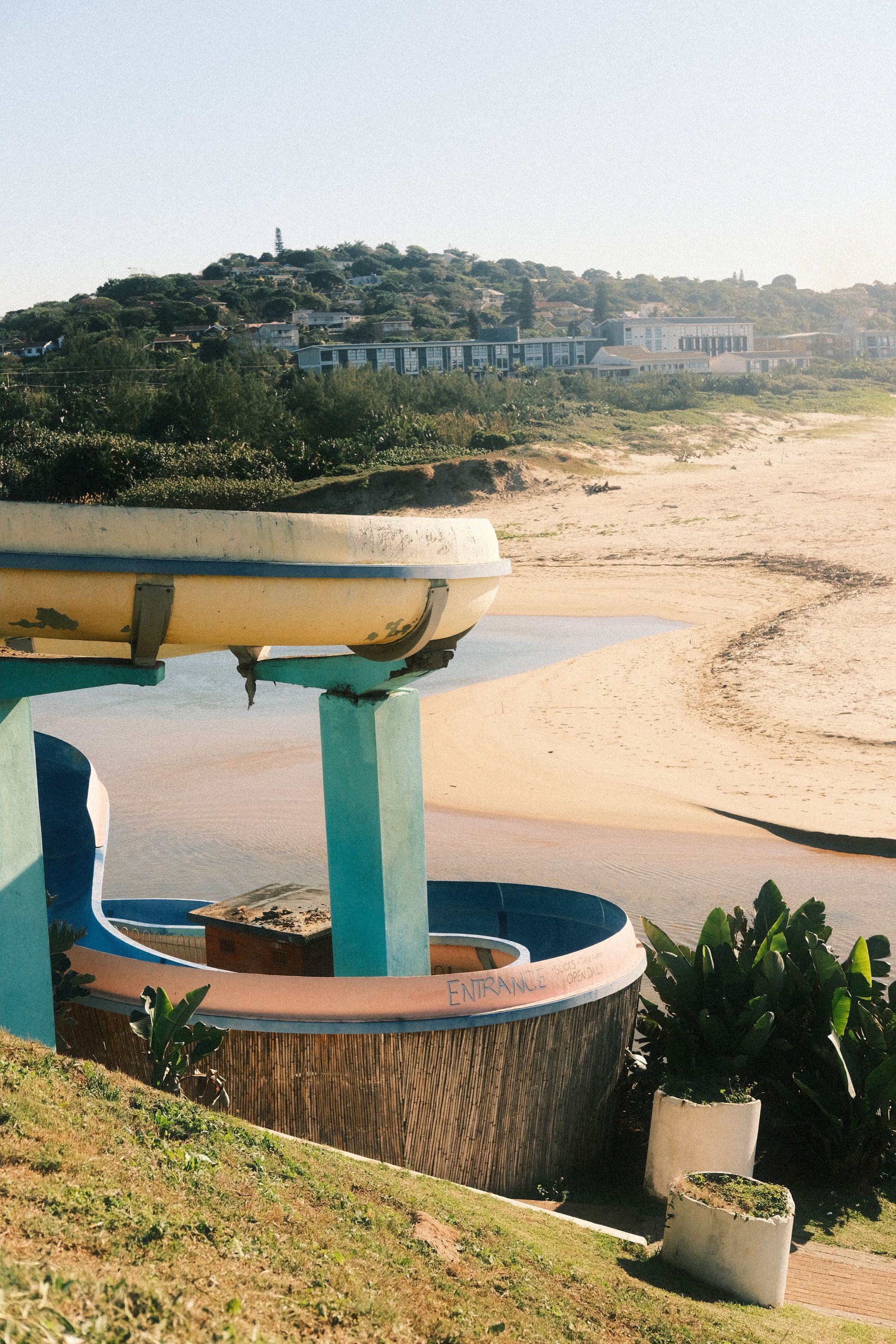 Abandoned Waterslides