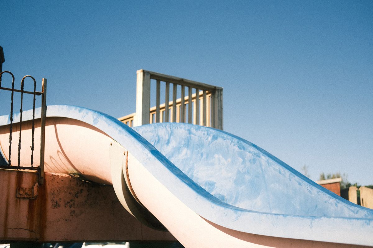 Abandoned Waterslides