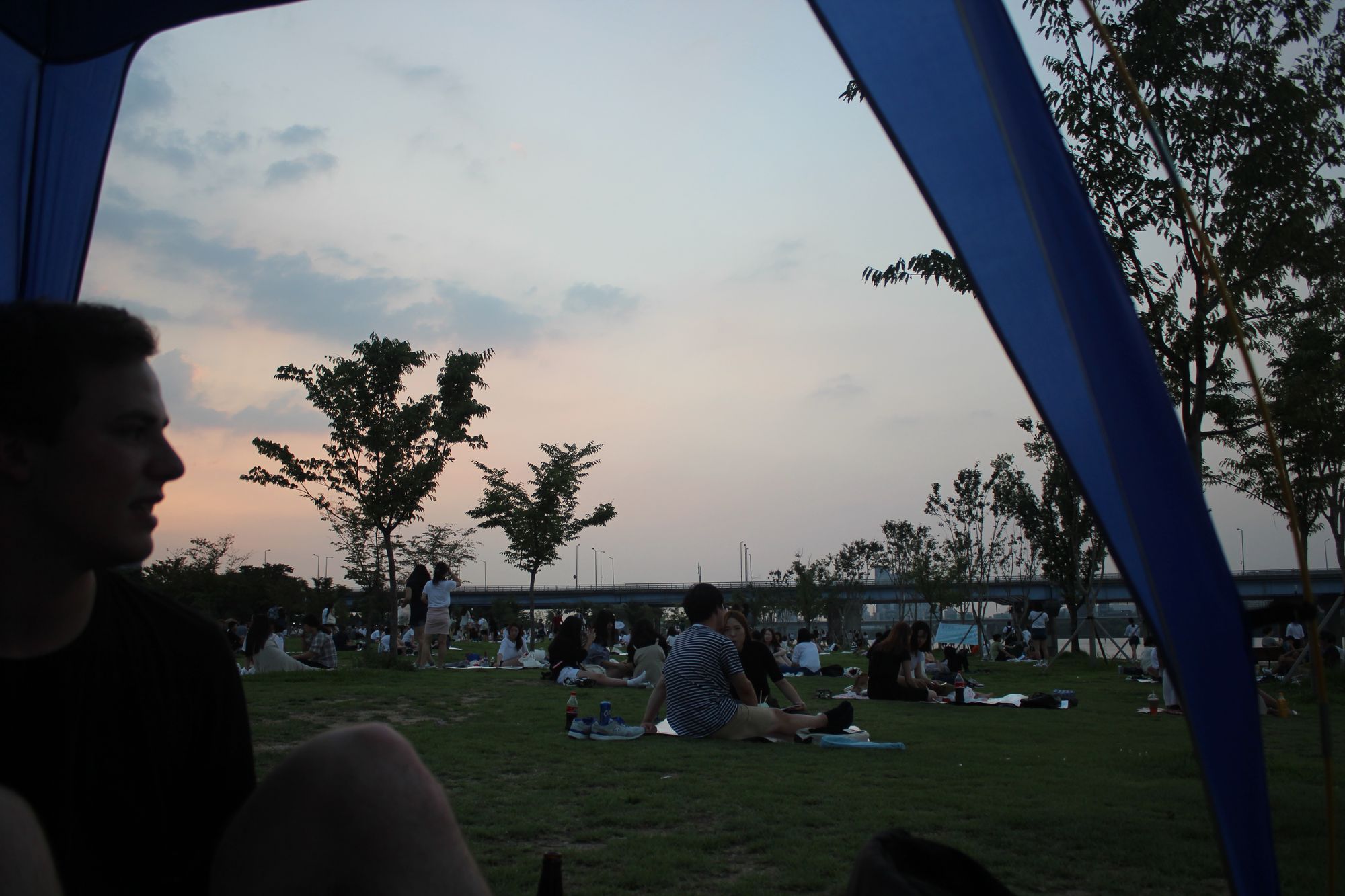 One night at the Han-River
